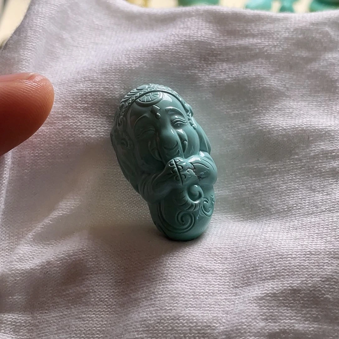 未镶嵌绿松石精品