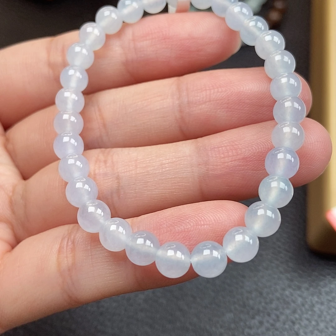 翡翠未镶嵌手链卡6