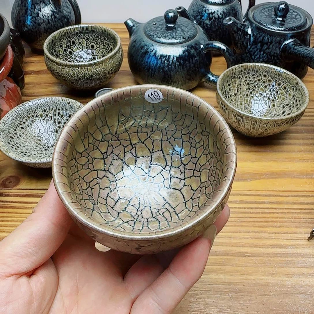 茶盏建窑建盏茶器