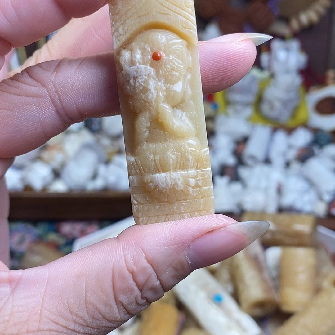 鹿骨把件24号扎基拉姆牌不退换