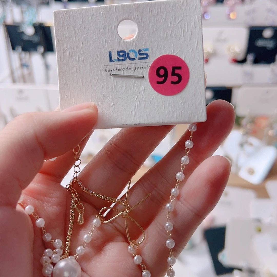 锆石纯铜合金耳环