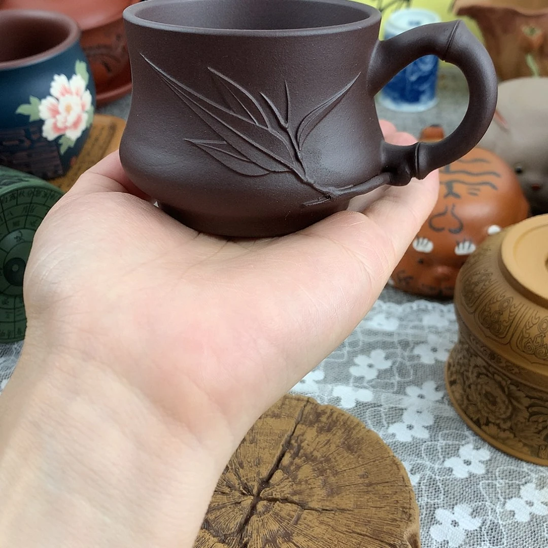 紫砂茶杯高端主人杯