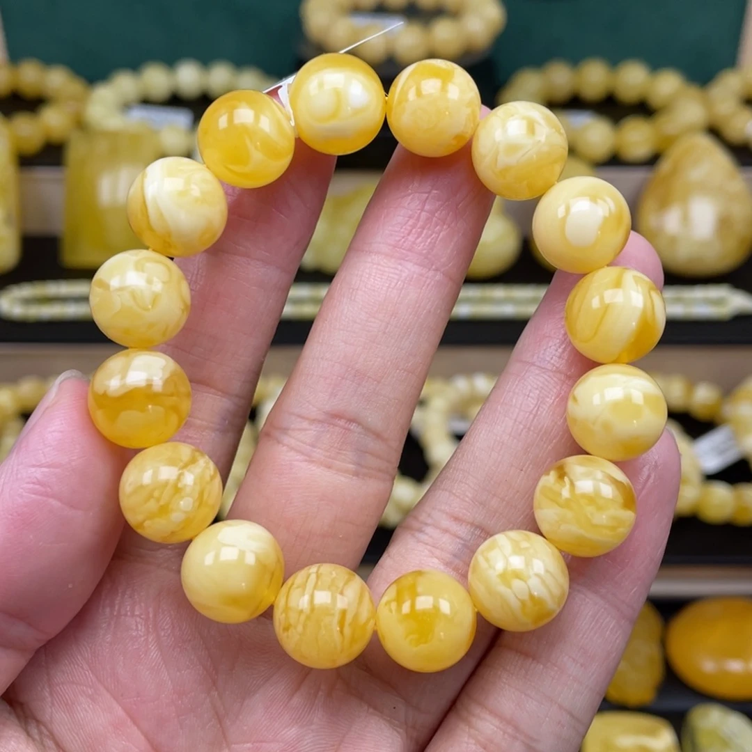 琥珀裸石未镶嵌琥珀蜜蜡