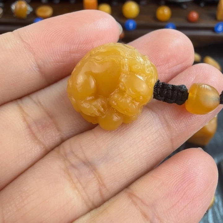 安***店田黄石田黄石挂件