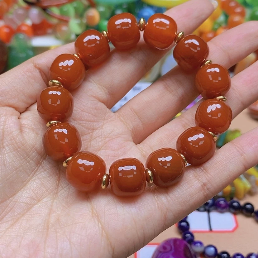 【闪购商品】玛瑙/玉髓颈饰未镶嵌风****