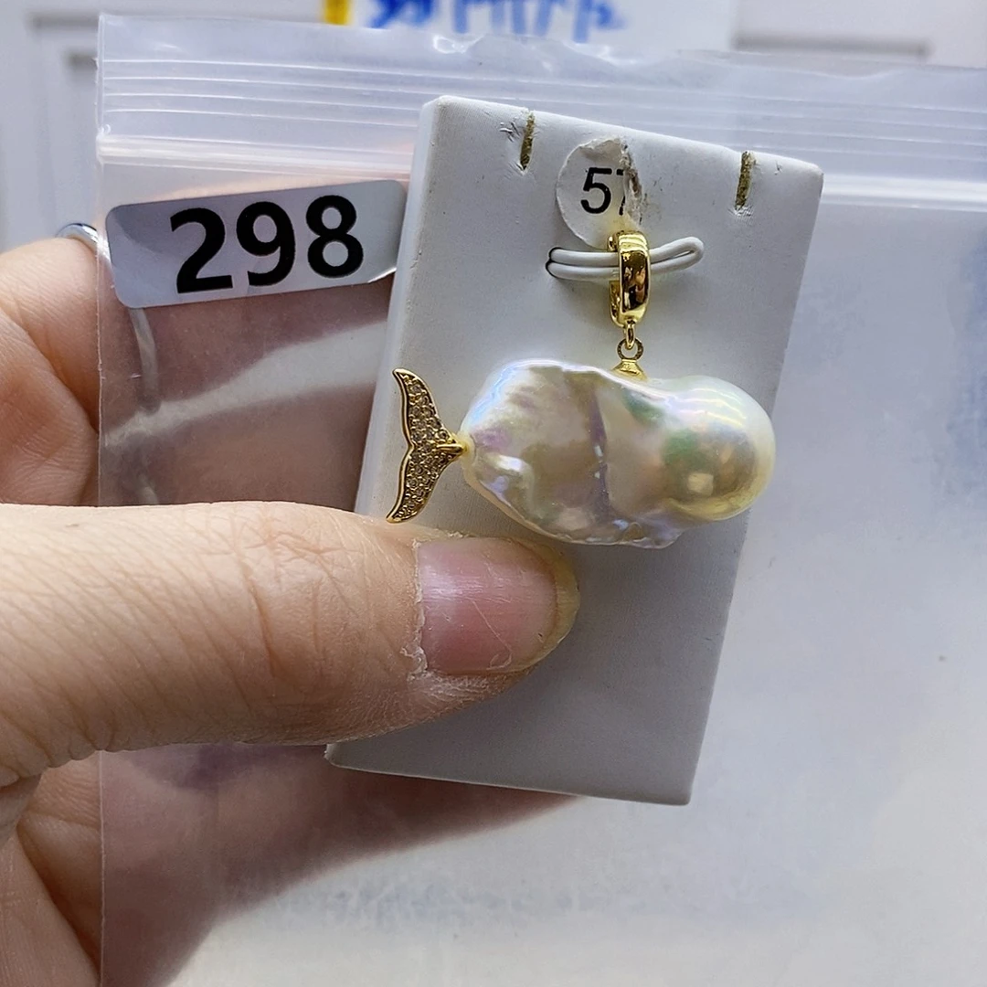 颈饰合金淡水珍珠