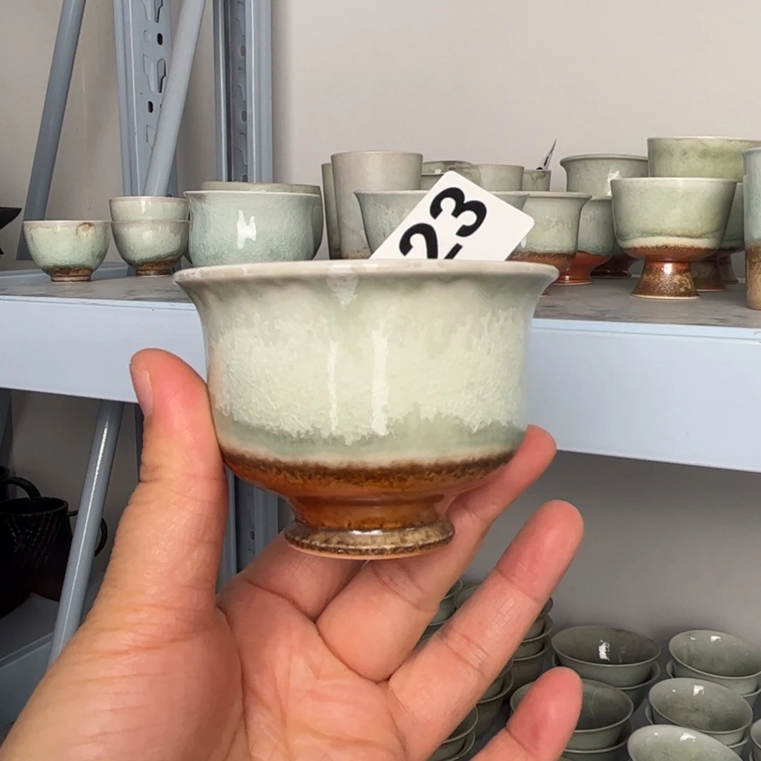 瓷杯子我们观山观水观自在