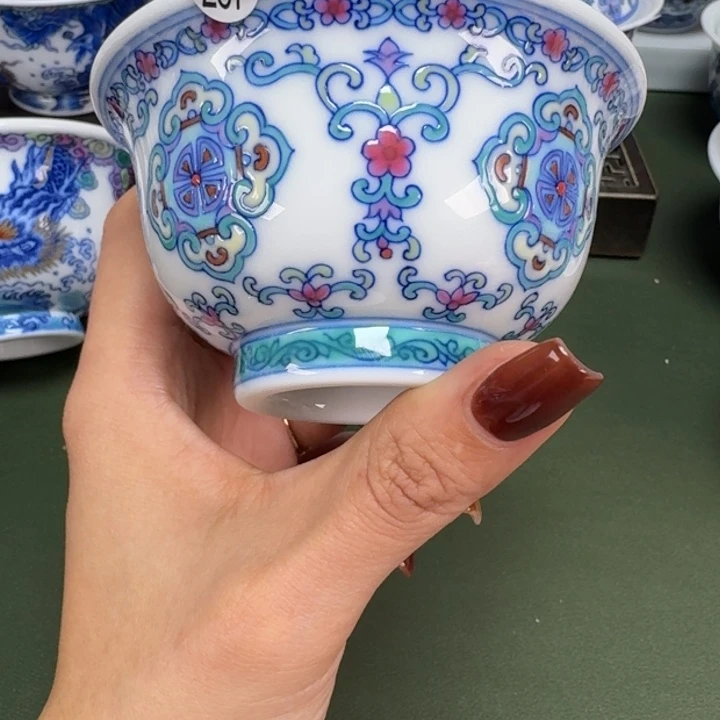 沙沙手工手绘茶具257