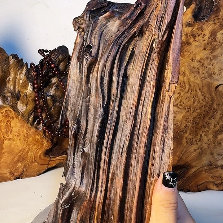 山***作紫檀木类端景台檀香