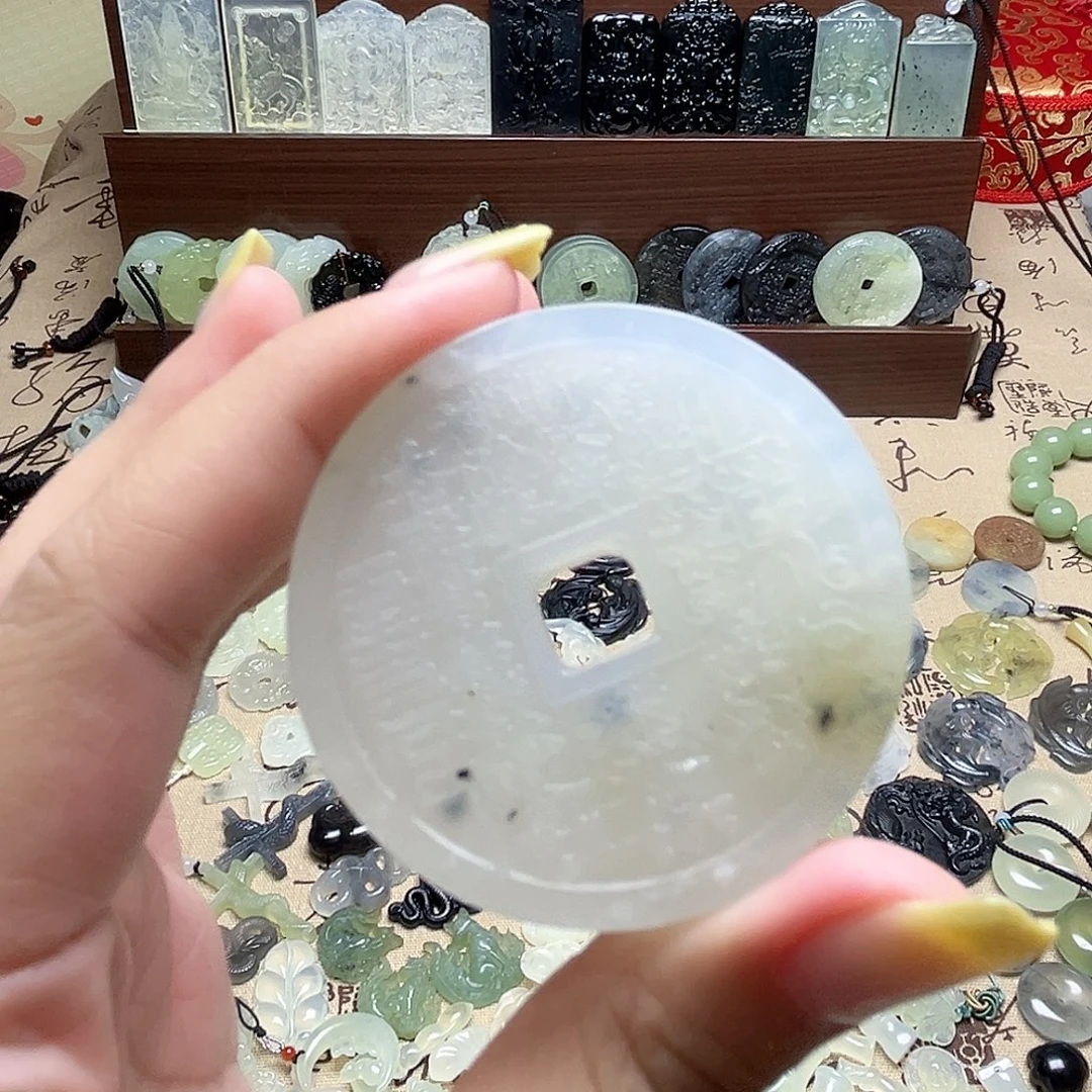 岫玉未镶嵌吊坠(赠链)全品福利 不退不换