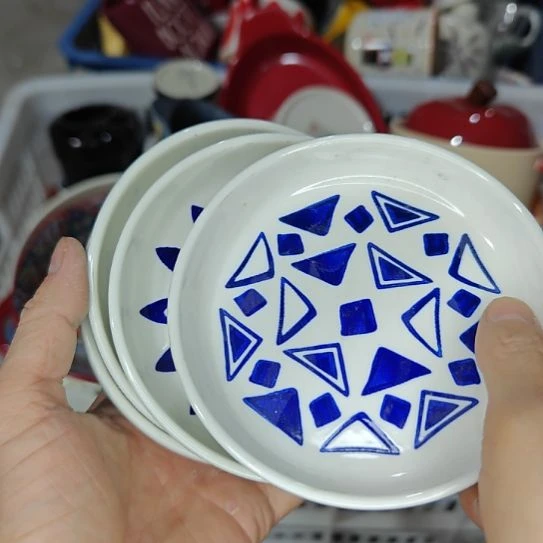 瓷片陶瓷杯碗盘微瑕介意慎拍