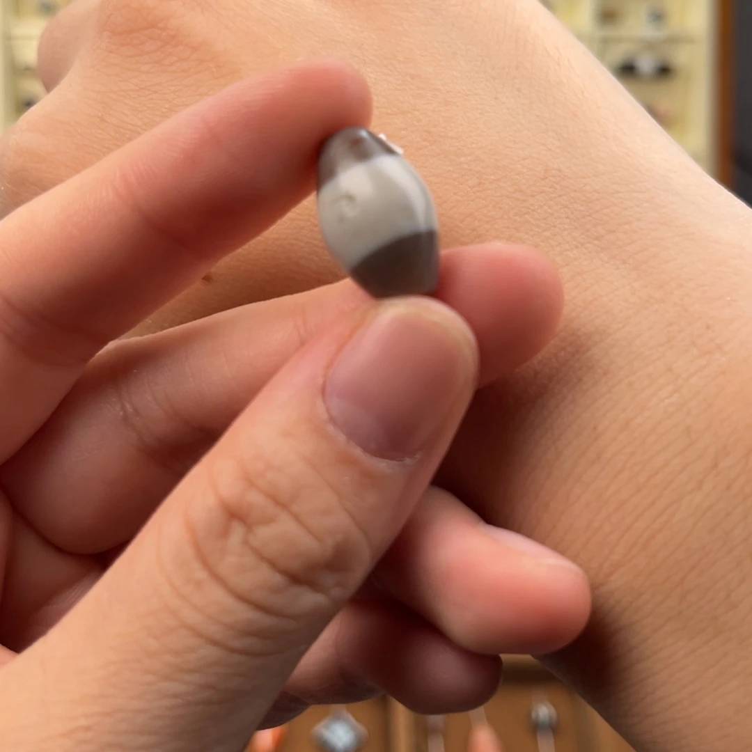 开***好玛瑙/玉髓未镶嵌吊坠(不含链)