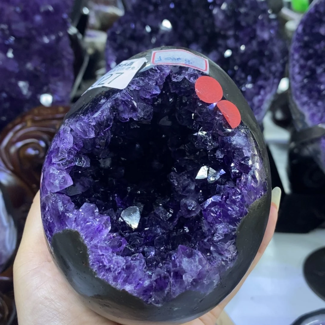 未镶嵌紫晶大型摆件（非配饰）莹