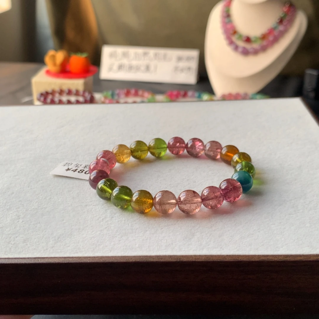 未镶嵌手链碧玺碧玺