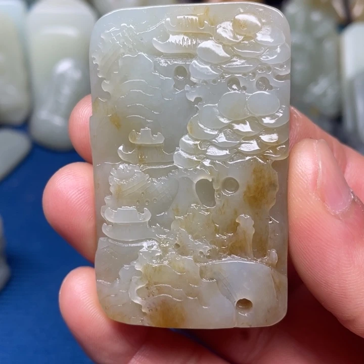 颈饰未镶嵌和田玉