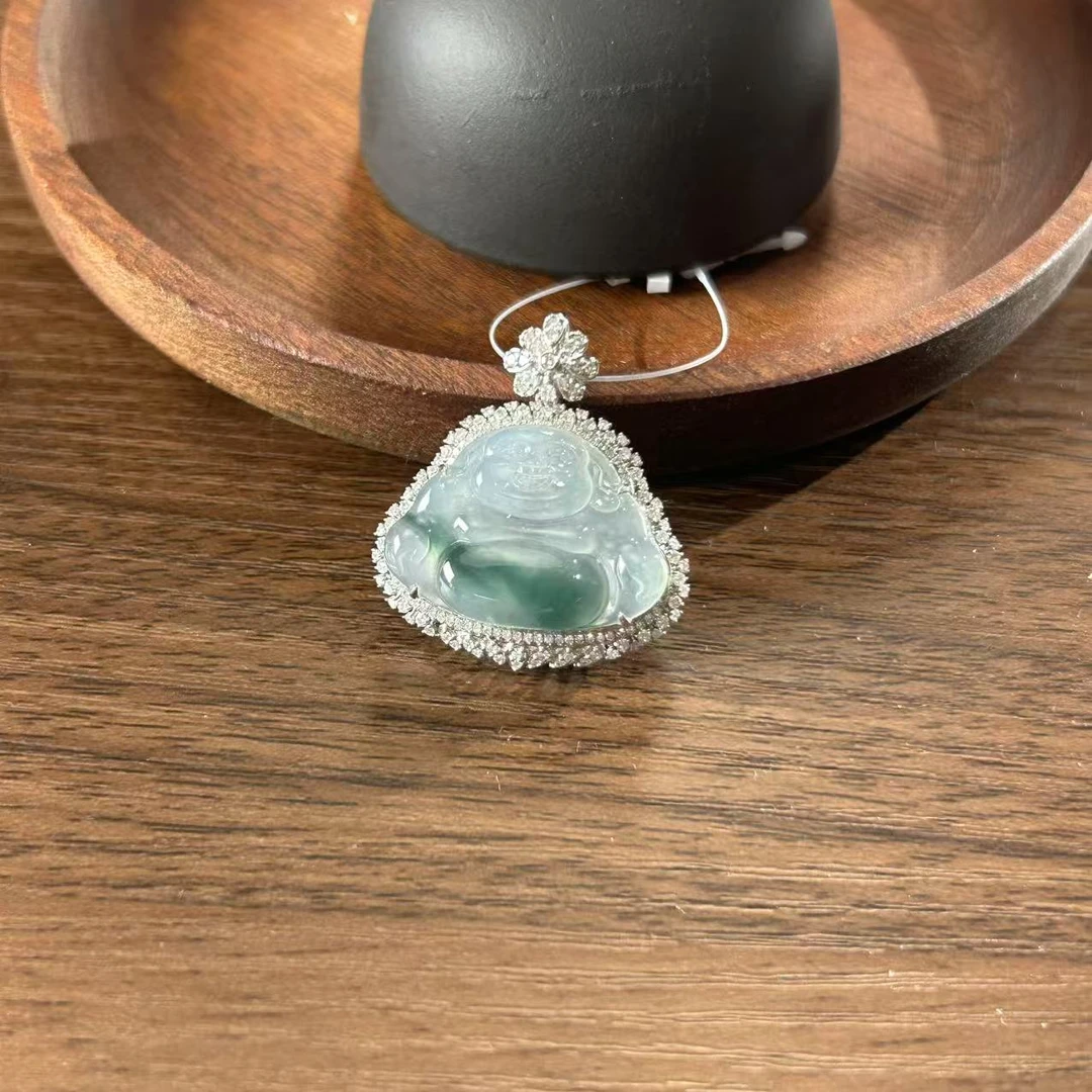 【睿泽鉴宝】18K翡翠颈饰  FZB0302-41