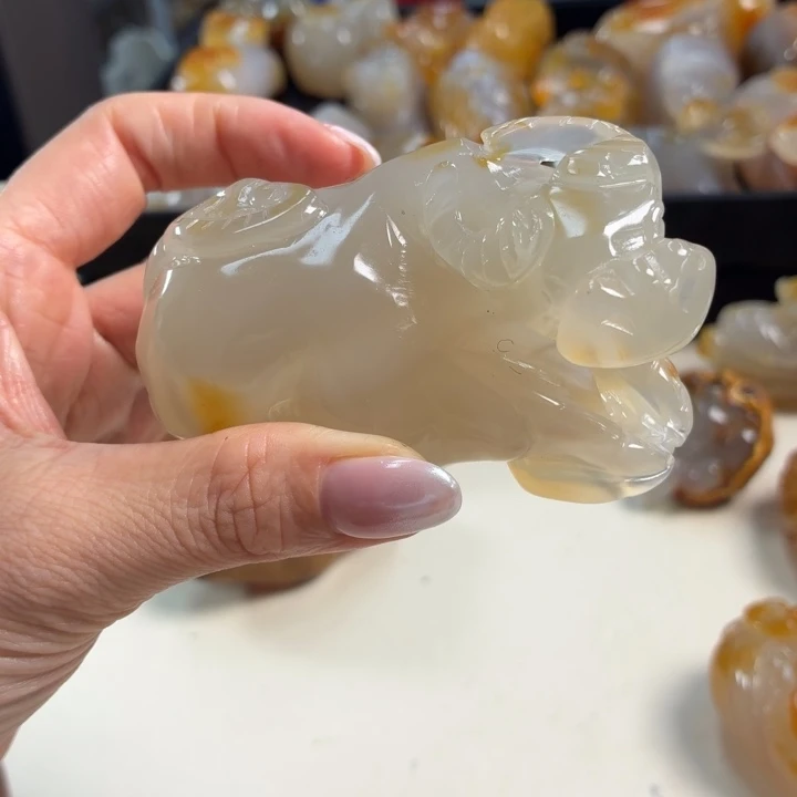 玛瑙/玉髓吊坠(不含链)未镶嵌