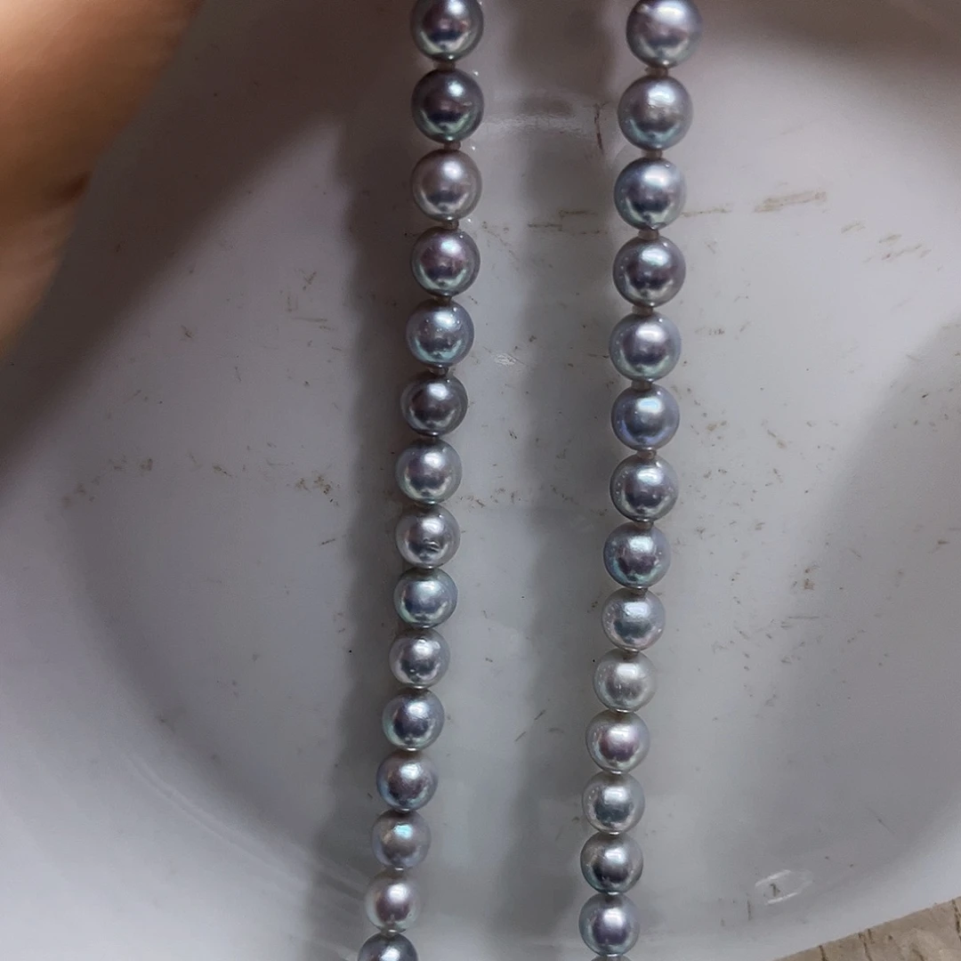 海水珍珠颈饰银S925镶嵌