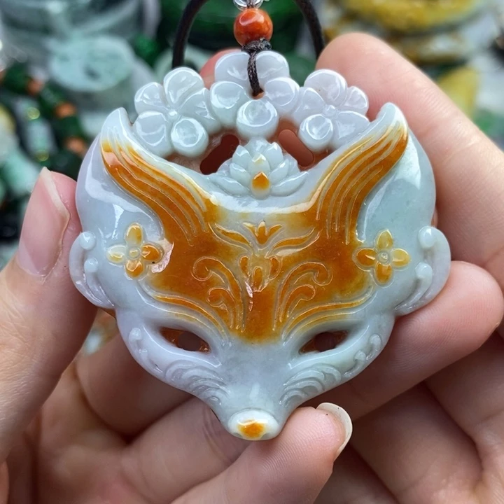 颈饰未镶嵌翡翠吊坠