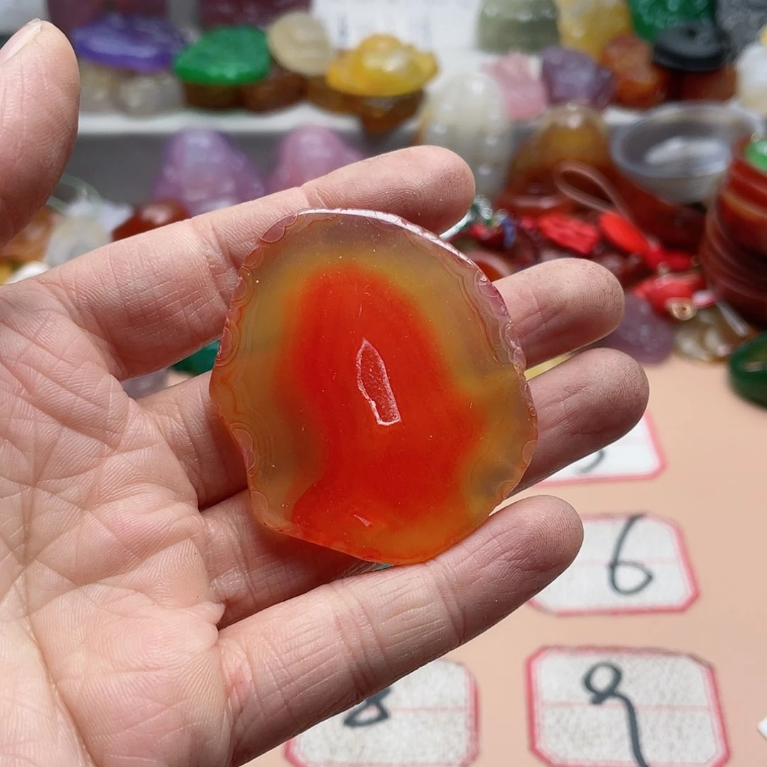 玛瑙/玉髓颈饰合金E****k