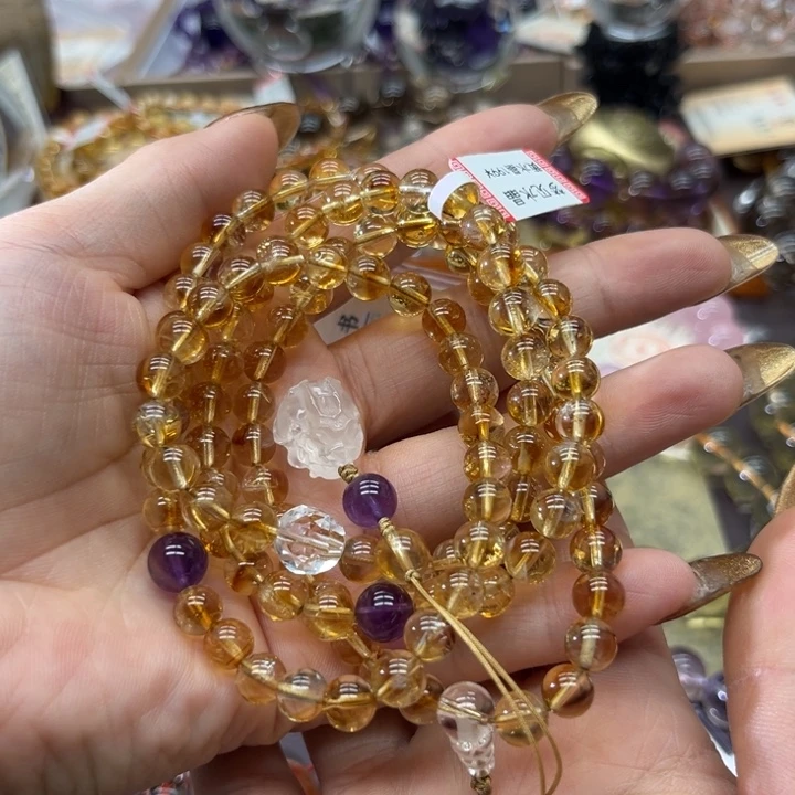 【闪购商品】水晶手链未镶嵌手串108