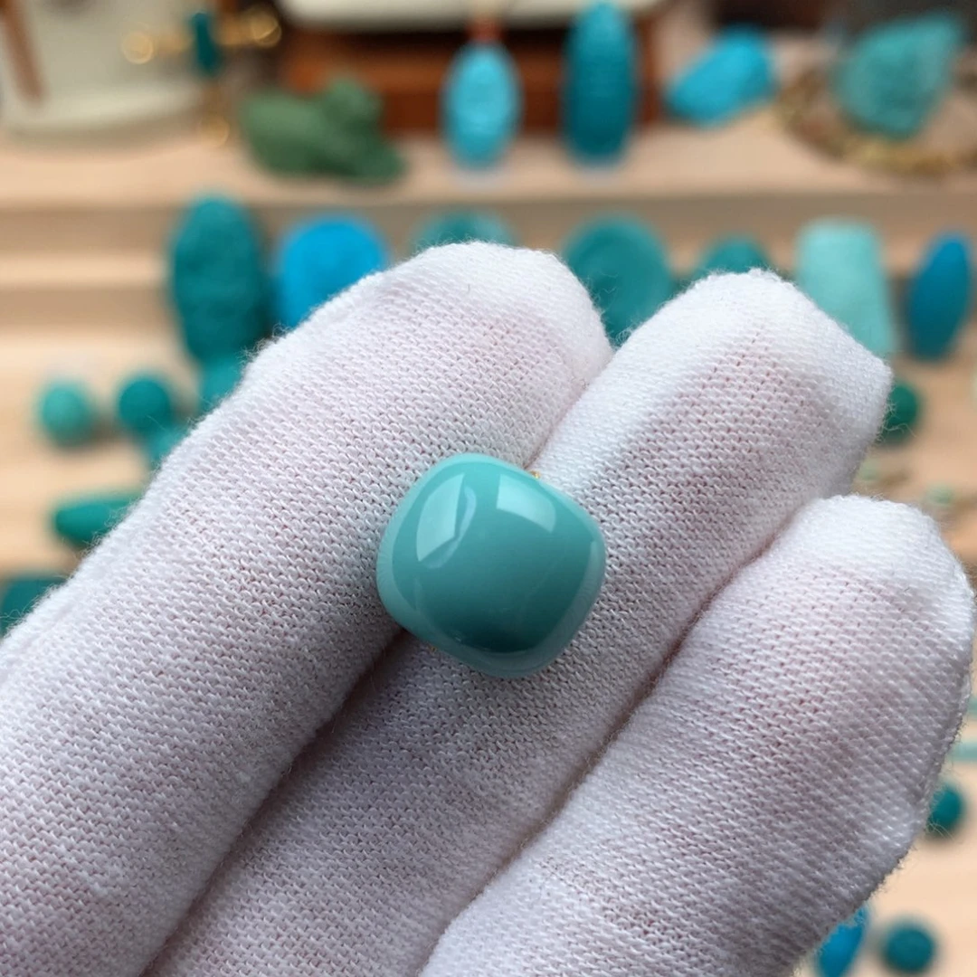 绿松石未镶嵌老型卡12.5