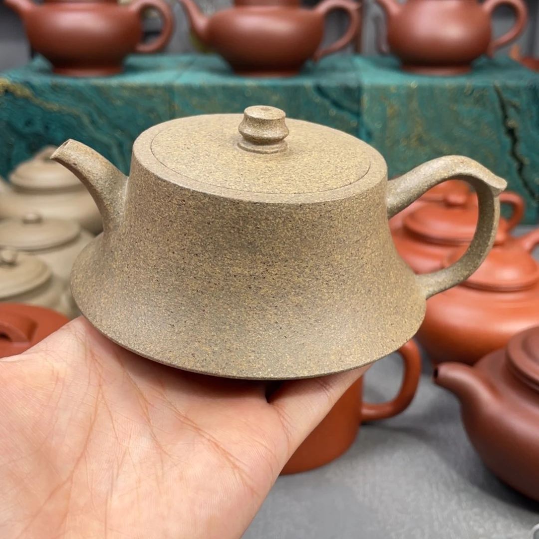 *****茶壶紫砂柱础青降坡180cc