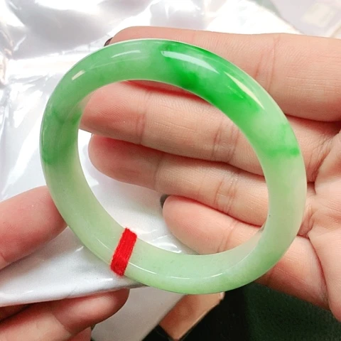 未镶嵌手镯翡翠正圈2420
