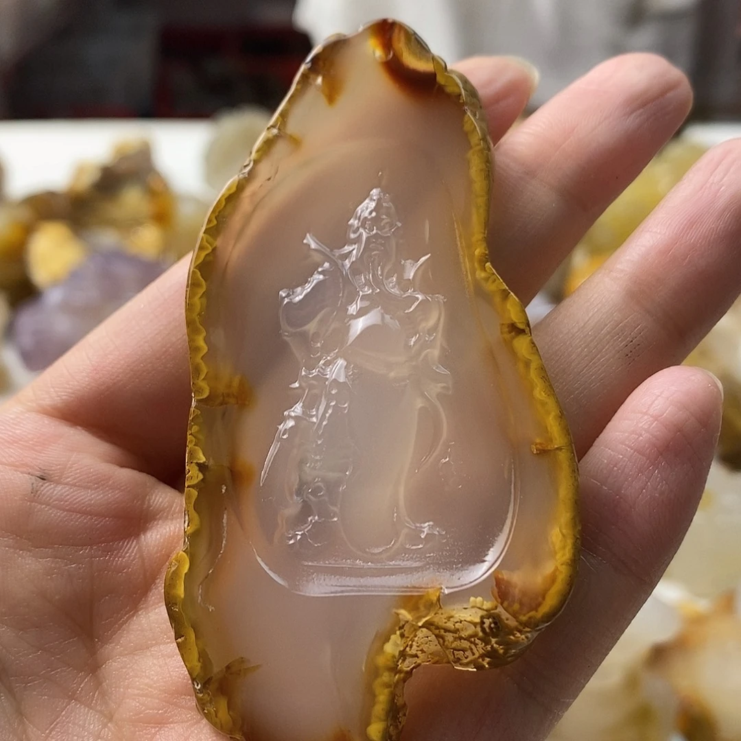 玛瑙/玉髓未镶嵌颈饰