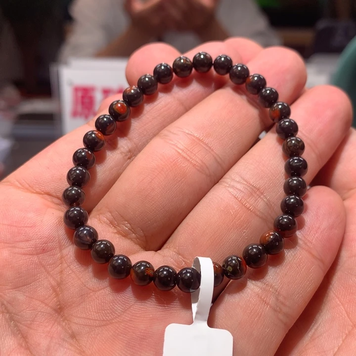 南红玛瑙单圈未镶嵌5mm➕想思豆