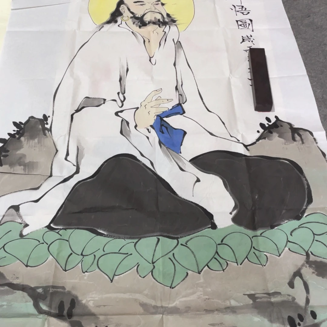 国画国画作品画心一张