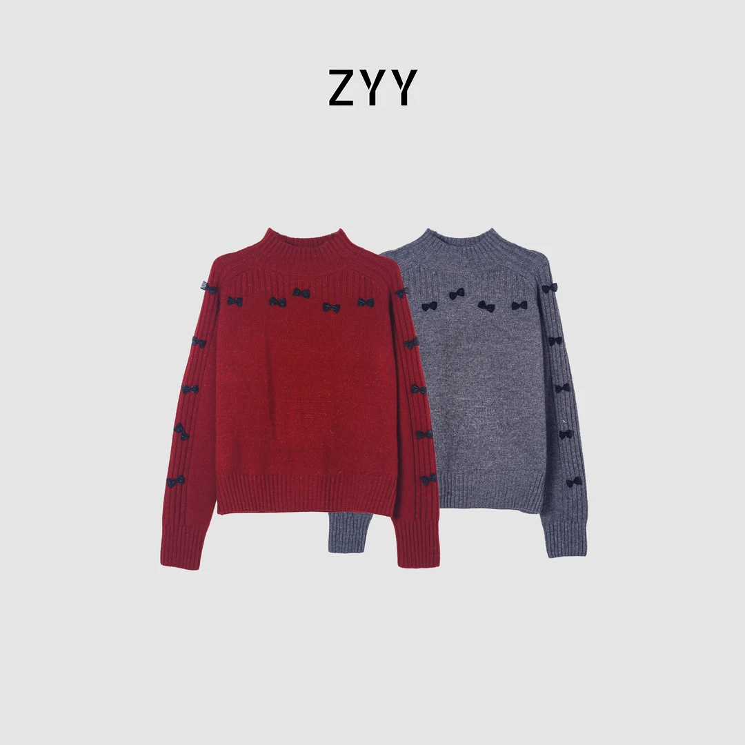 ZYY【太空漫步】2025/S新款时尚高级好针织衫X25DMY05975