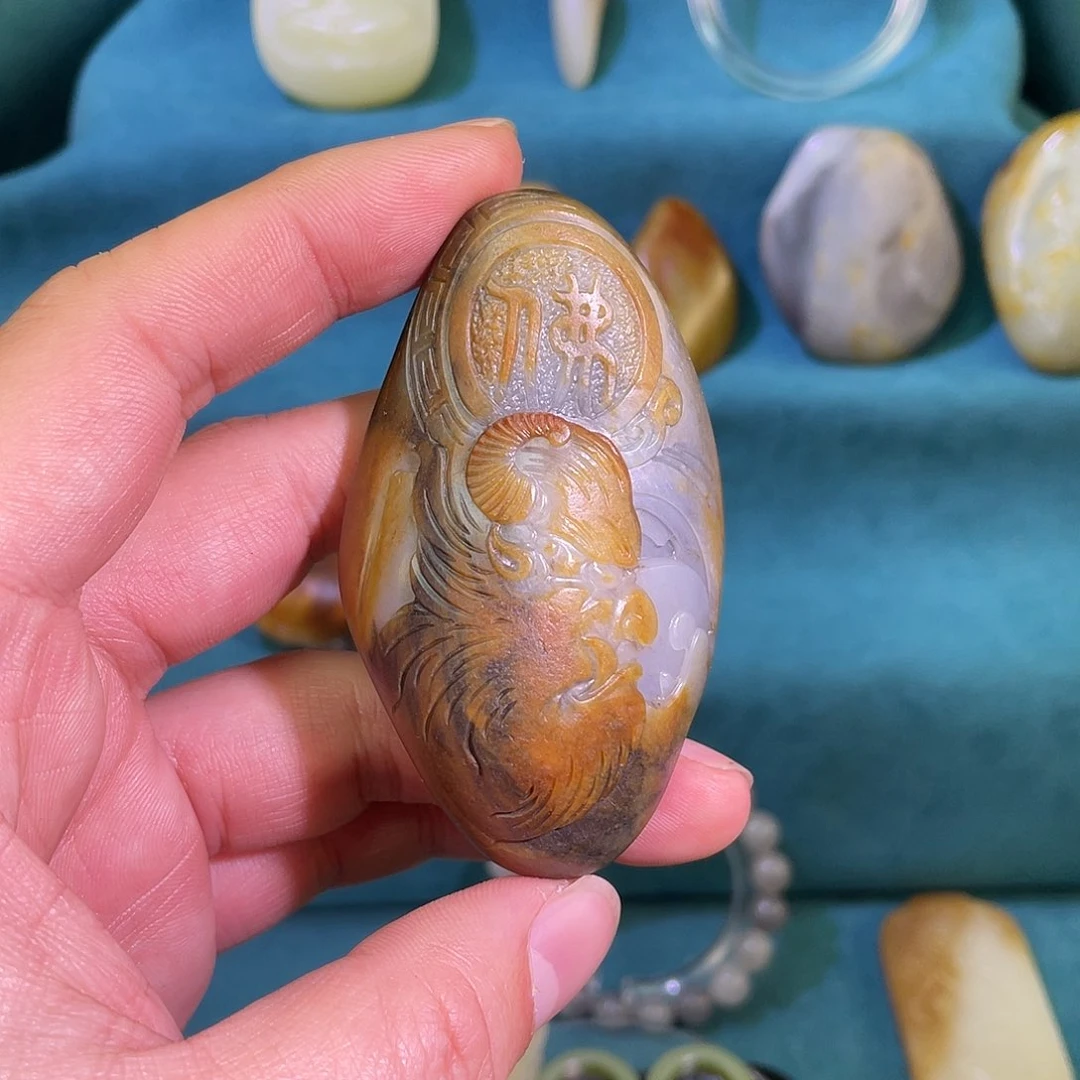 未镶嵌和田玉挂件