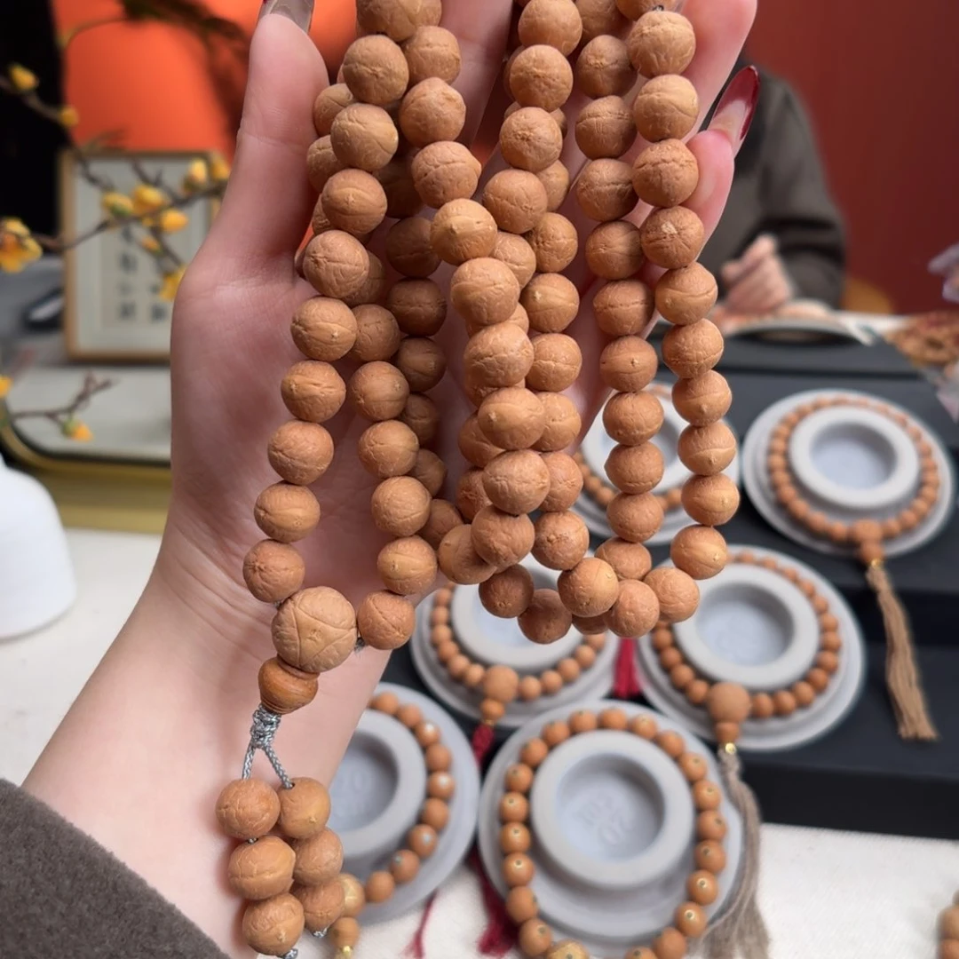 凤眼菩提手串m****y11.5mm铁籽108颗脖挂货头