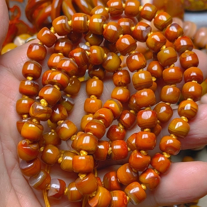 玛瑙/玉髓未镶嵌项链