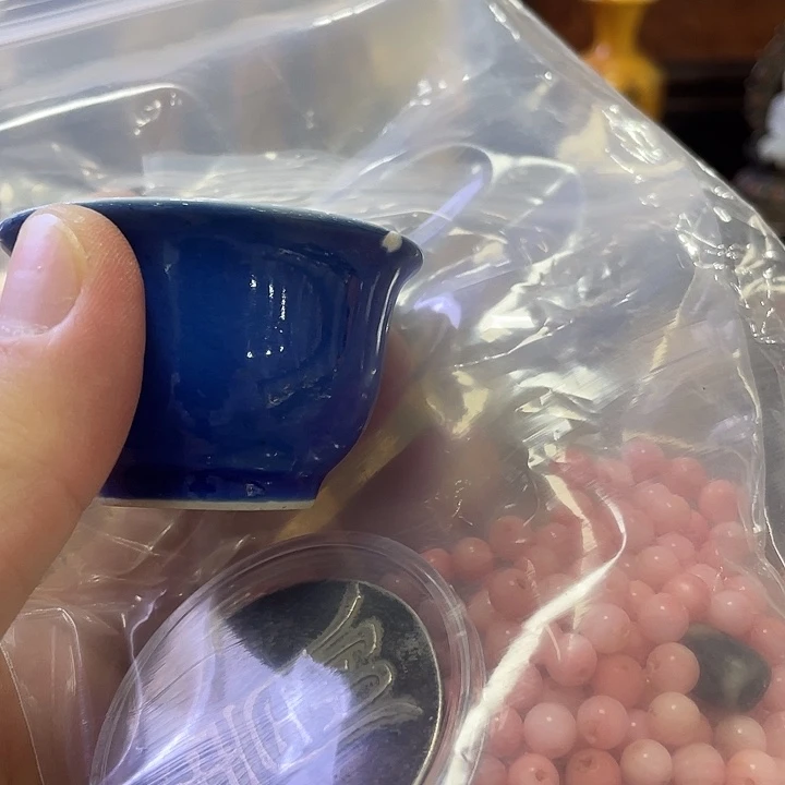 朝***店瓷片精致雕刻工艺