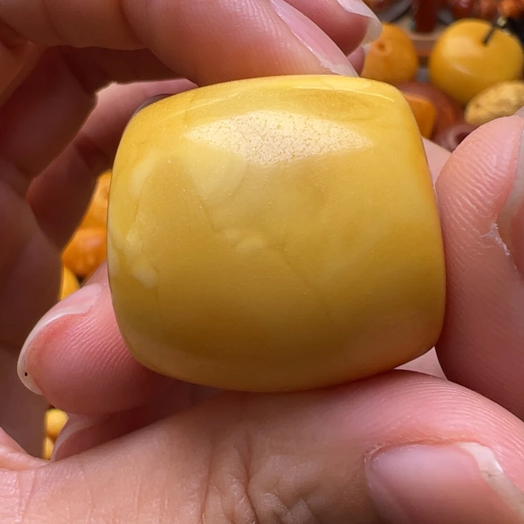 裸石蜜蜡未镶嵌管珠28.9加