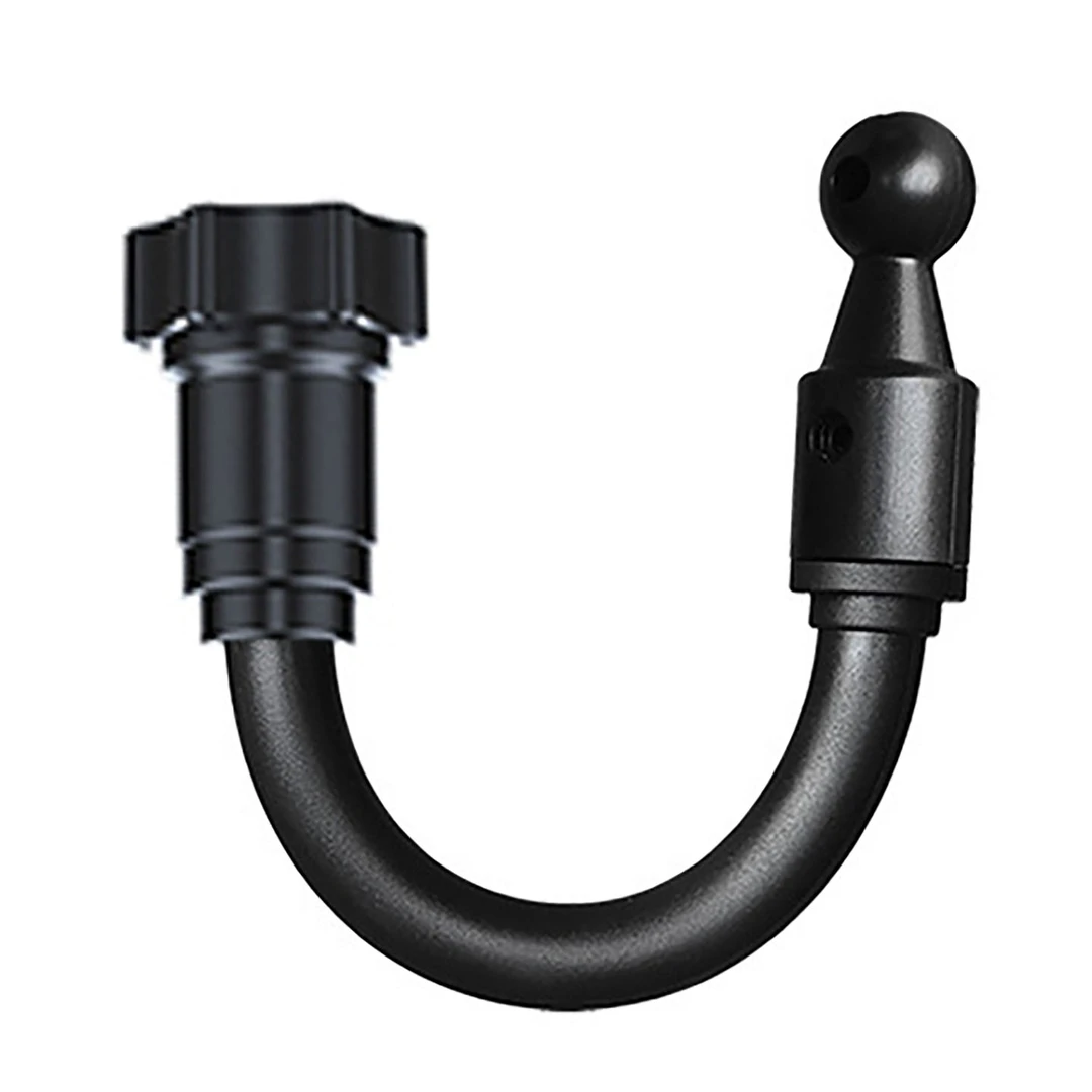 手机支架延长杆个性创意DIY改装车载导航夹避风杆配件17mm万向球