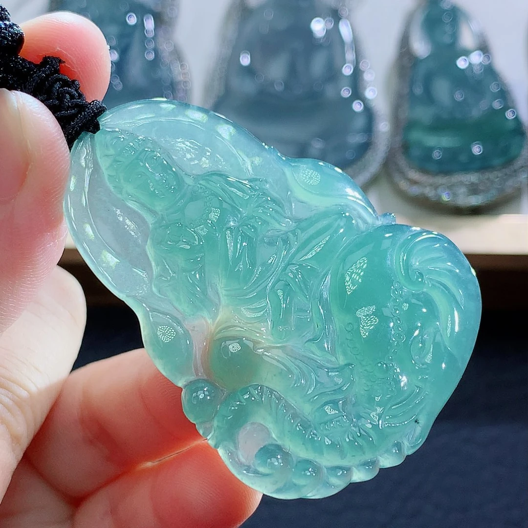 未镶嵌挂件翡翠翡翠