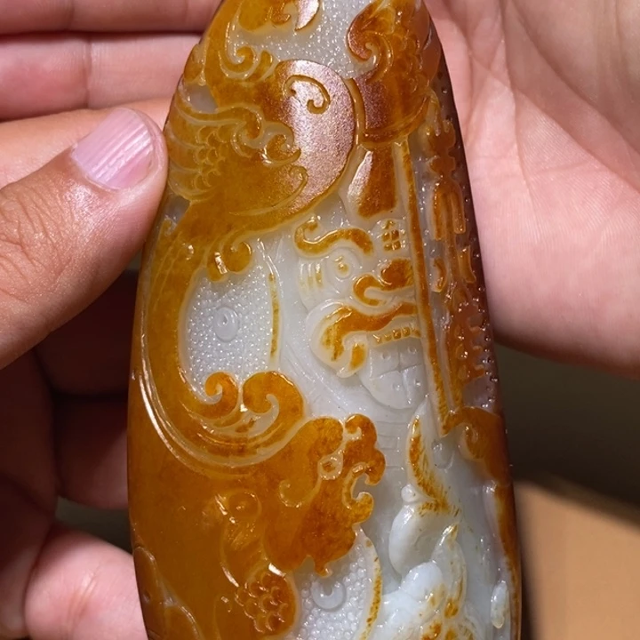 健***下颈饰未镶嵌和田玉