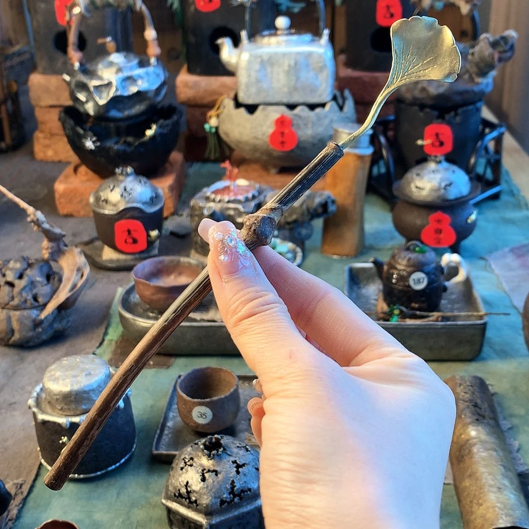 特价福利 手工铜茶拨