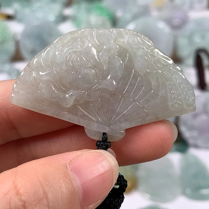 颈饰未镶嵌翡翠鸟语花香善解人意福利