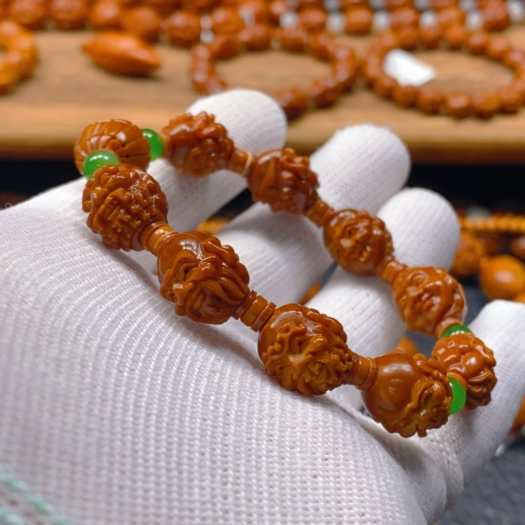 手串/手链橄榄核许忠英1.3欢喜十八罗汉（代表作）