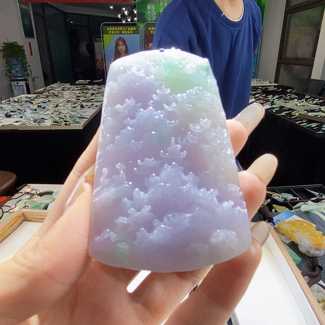 颈饰未镶嵌翡翠翡翠