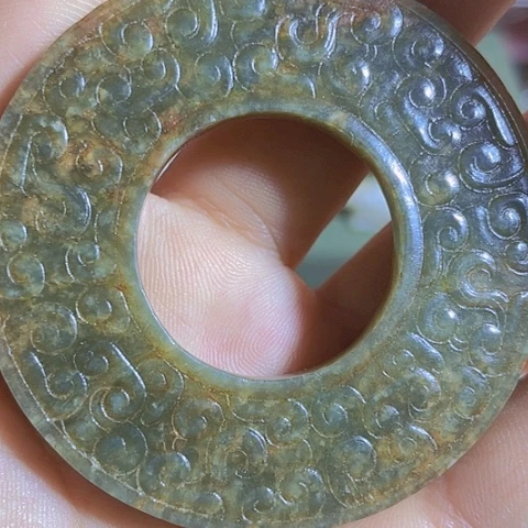 和田玉（青白玉）未镶嵌挂件