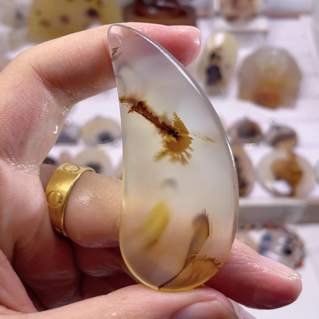 玛瑙/玉髓未镶嵌颈饰