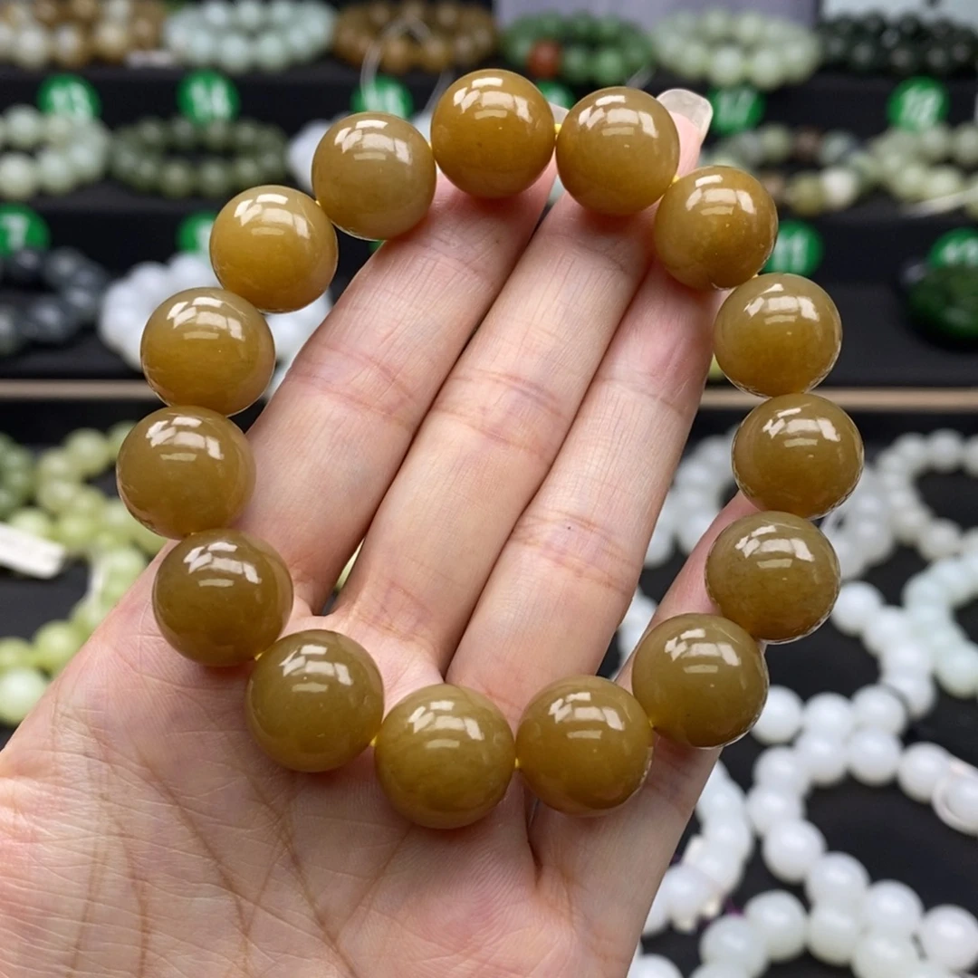 手链未镶嵌和田玉14m m