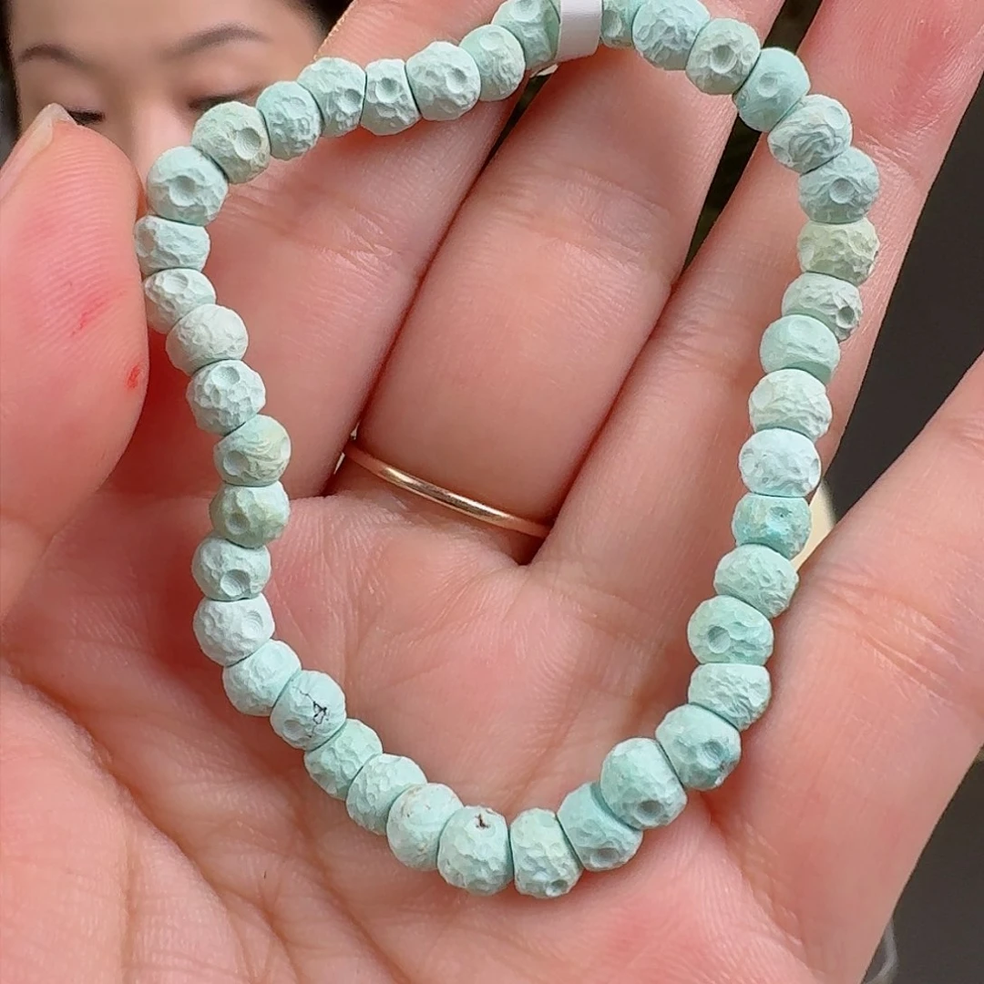 绿松石珠宝奇石未镶嵌