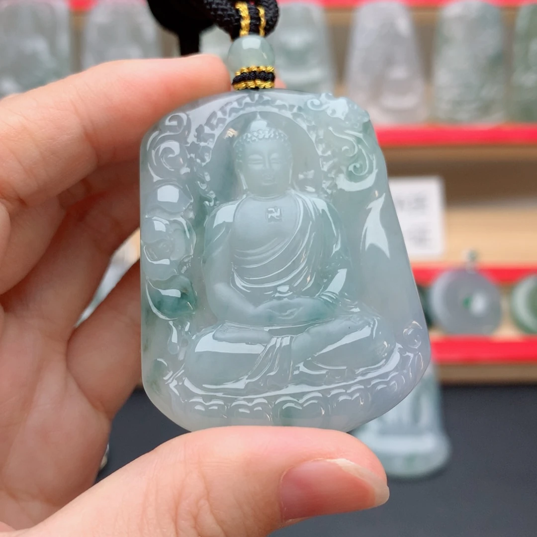 颈饰未镶嵌翡翠大日