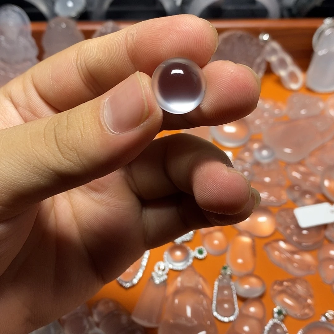 石英质玉未镶嵌吊坠(不含链)